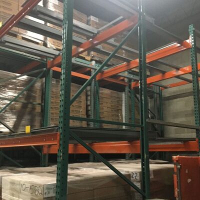 push back racking system that Purdy Company installed in Ohio